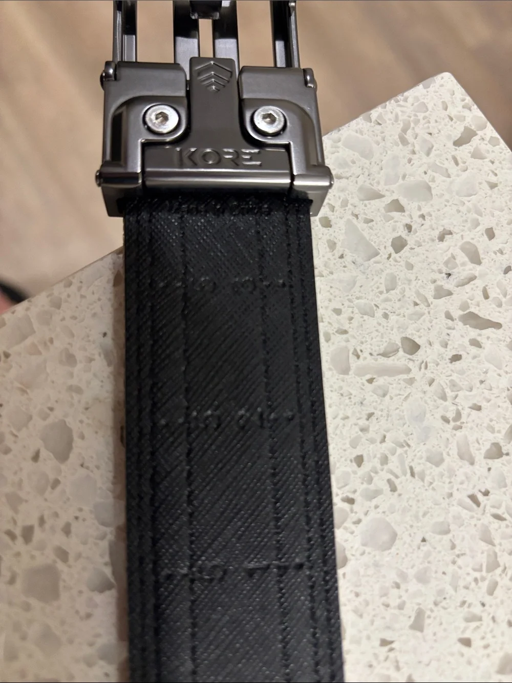 Camo Tactical Belt in Tan and Brown